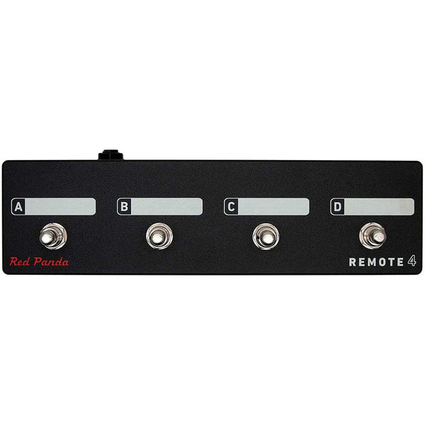 Red Panda Remote 4 Button Footswitch