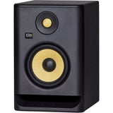 KRK ROKIT 5 G4 5" 2-Way Studio Monitor (Pair) Bundle with Mackie Big Knob Monitor Controller, 2x Small Pads & 2x TRS-XLR Cable
