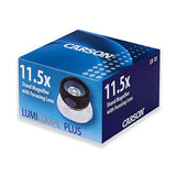 Carson LumiLoupe Plus 11.5x Focusing Stand Magnifier