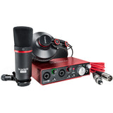 Focusrite Scarlett Studio 2i2 - Complete Recording Package for Musicians (2nd Generation)