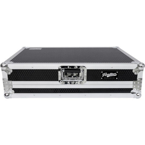 Headliner Flight Case with Laptop Platform for Pioneer DDJ-FLX10 and DDJ-1000SRT (Silver and Black)