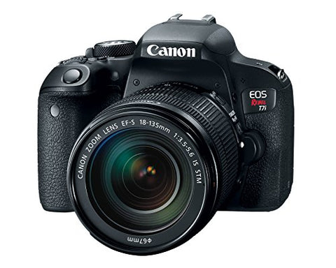 Canon EOS Rebel T7i DSLR Camera with 18-135mm Lens