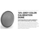 Gary Fong ColorPerfectDome - Half Spherical 18% Grey Color Balance Tool