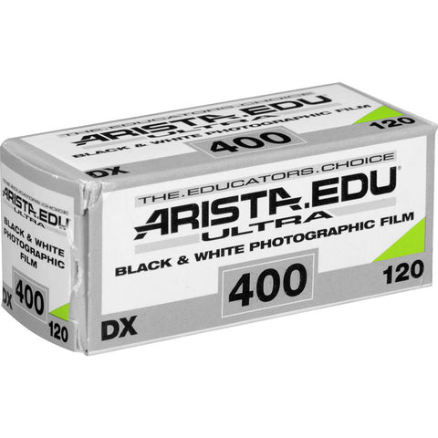 Arista EDU Ultra 400 Black and White Negative Film (120 Roll Film)