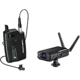 Audio-Technica ATW-1701/L System 10 Camera-Mount Digital Wireless System with Omni Lavalier Mic, GM-1W Mobile Pack & 4-Hour Rapid Charger Kit