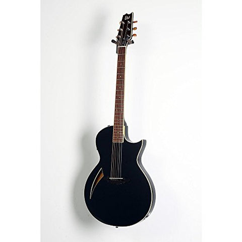 ESP LTD TL-6 Thinline Acoustic-Electric Guitar Level 2 Black 888365998015