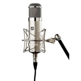 Warm Audio WA-47 Large-Diaphragm Tube Condenser Microphone with Reflection Filter & Microphone Stand Bundle