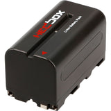 Hedbox NP-F770 Two-Battery with Single Charger Kit (4400mAh)