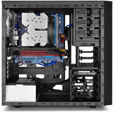 Deepcool Tesseract Mid-Tower Case (Black / Blue, Window)