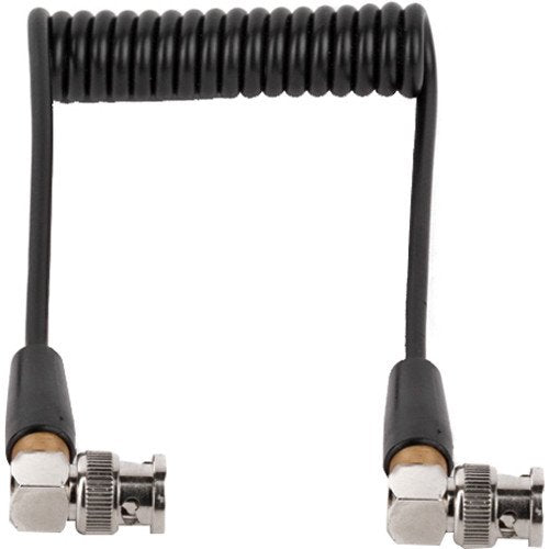 Wooden Camera Coiled BNC to BNC Cable (10" to 22")
