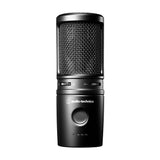 Audio-Technica AT2020USB-XP Cardioid Condenser USB Microphone Bundle with Desktop Reflection Filter w/ Mic Stand & Mic Pop Screen