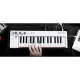 Arturia KeyStep Controller / Sequencer with & 6ft MIDI & Touch Fastener Straps (10-Pack) Bundle