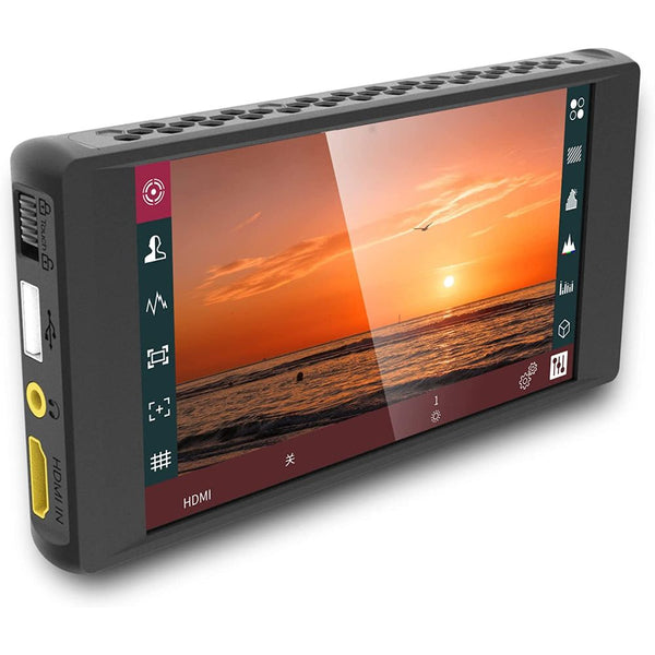 Portkeys PT6 Touchscreen Camera Field Monitor (5.2 Inch) Wide Color Gamut |LUT Box |New Peaking |600 Nit |Video Assist |HDMI Out |RGB Waveform for DSLR