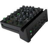 Mackie MobileMix 8-Channel Live Sound and Streaming Mixer Bundle with Polsen HPC-A30 Closed-Back Studio Monitor Headphones and 2x XLR- XLR Cable