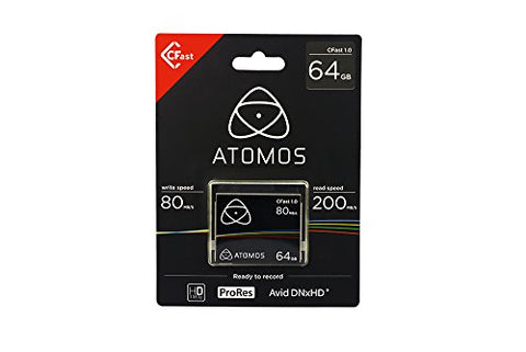 Atomos 64GB CFast Card (v1.0)