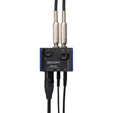 Zoom AMS-22 2x2 USB Audio Interface Bundle with Kellopy Pop Filter and 20' XLR-XLR Cable