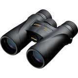 Nikon 8x42 Monarch 5 Binocular (Black) with Crooked Horn Binocular Harness & Screen Cleaning Wipes 5-Pack Bundle
