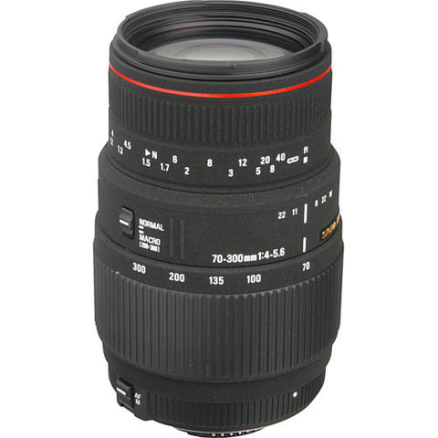 Sigma 70-300mm f/4-5.6 APO DG Macro Lens for Nikon AF-D