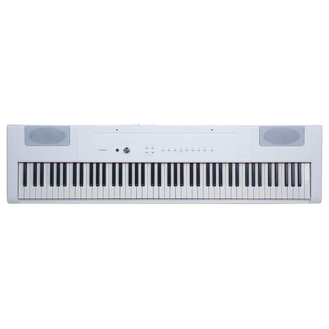 Artesia PA-88H 88-Key Weighted Hammer Action Digital Piano with Sustain Pedal and Power Supply, White