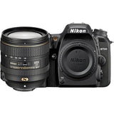 Nikon D7500 DSLR Camera with 16-80mm Lens, Journey 34 DSLR Shoulder Bag, BY-MM1 Shotgun Video Microphone & 16GB Memory Card Kit
