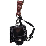 HoldFast Gear Money Maker Two-Camera Harness (English Bridle, Chestnut, Small)