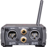 Galaxy Audio JIB/BT8R Bluetooth Audio Receiver with 10-Pack Straps Bundle