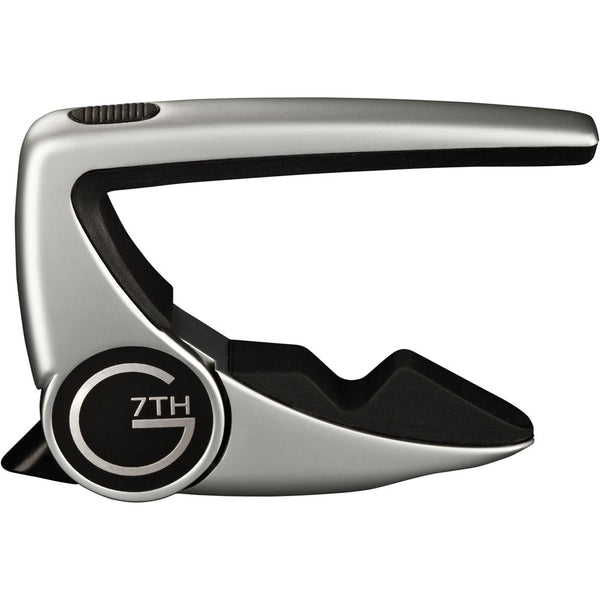 G7th Performance 2 Capo for Steel String Guitar (Silver)