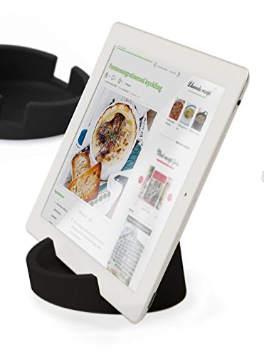 Bosign Silicone Kitchen Tablet Stand for iPad/Tablet PC, Black