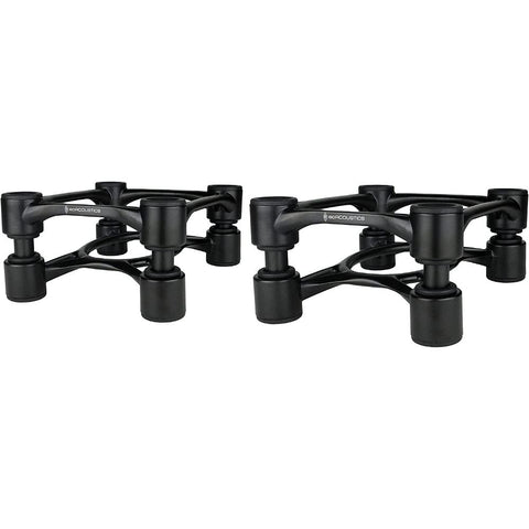 IsoAcoustics Aperta Speaker Stands, Pair (Black)