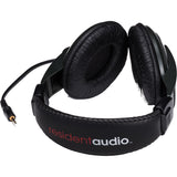 IK Multimedia AXE I/O Audio Interface with R100 Stereo Headphones, XLR-XLR & XLR-TRS Cable Bundle