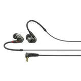 Sennheiser Pro Audio In-Ear Audio Monitor, IE 400 Pro (Smokey Black Smoky) Bundle with HardBody Earbud Case, Black