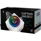 Deepcool Captain 240 EX White RGB All-in-One Liquid CPU Cooler