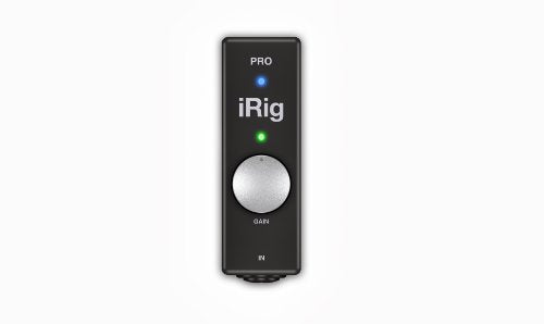 IK Multimedia iRig Pro instrument/microphone interface with MIDI for iOS and Mac