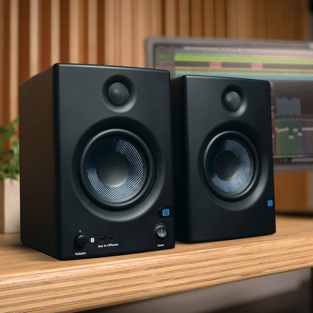 PreSonus Eris E5 BT5.25" Near Field Studio Monitors with Bluetooth, 1