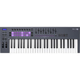 Novation FLkey 49-Key USB MIDI Keyboard Controller for FL Studio Bundle with Kaces Stretchy Keyboard Dust Cover and Hosa Mid-310 Midi cable 10'