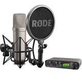 Rode NT1-A Vocal Large-Diaphragm Cardioid Condenser Microphone Bundle with MOTU M4 Desktop 4x4 USB Audio/MIDI Interface