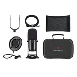 THRONMAX MDrill One Pro USB Microphone Kit (Jet Black)