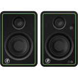 Mackie CR-X Series 3-Inch Multimedia Monitors with Professional Studio-Quality Sound in Pair (CR3-X) Bundle with Focusrite Scarlett Solo (3rd Gen) USB Audio Interface and Phone Cable