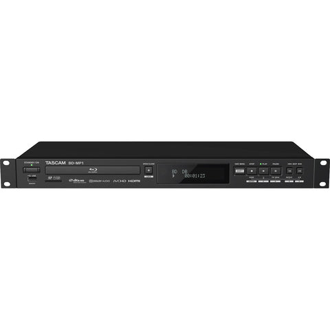 Tascam BD-MP1 Rackmount Blu-ray and USB Media Player (BD-MP1)