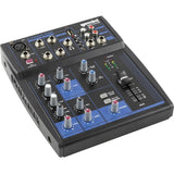 Gemini Sound GEM-05USB - 5-Channel Bluetooth Audio Mixer Bundle with Gator G-MIXERBAG-0909 Padded Nylon Mixer/Equipment Bag