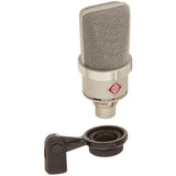 Neumann TLM-102 Studio Condenser Microphone (Nickel) Bundle with Blue Mix-Fi Headphones, Reflection Filter & Mic Stand