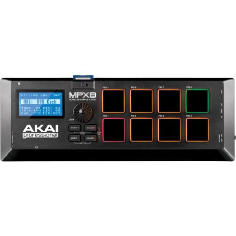 Akai Professional MPX8 | 8-Pad Sample Player with SD Card Slot