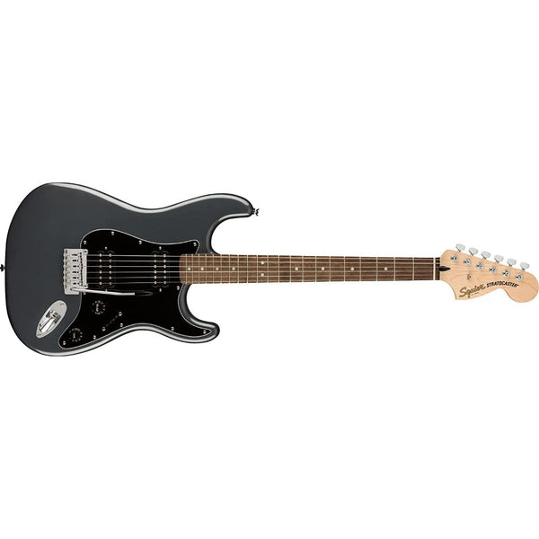 Squier by Fender Affinity Series Stratocaster HH, Indian Laurel fingerboard, Charcoal Frost Metallic