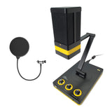 Neat Microphones Beecaster Desktop USB Quad-Capsule Microphone with Kellopy Pop Filter Bundle