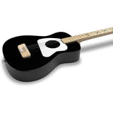 Loog 3 String Pro Acoustic Guitar and Accompanying App for Children, Teens and Beginners – Black