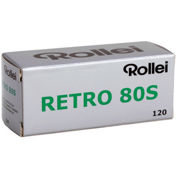 Rollei Retro 80S Black and White Negative Film (120 Roll Film)