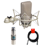 Neumann TLM 103 Large-Diaphragm Cardioid Condenser Microphone, Mono Set, Nickel Bundle with Triton Audio FetHead Phantom In-Line Microphone Preamp and XLR Cable