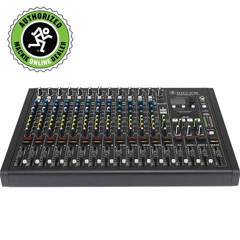 Mackie ONYX 16-Channel Premium Analog Mixer with Multi-Track USB