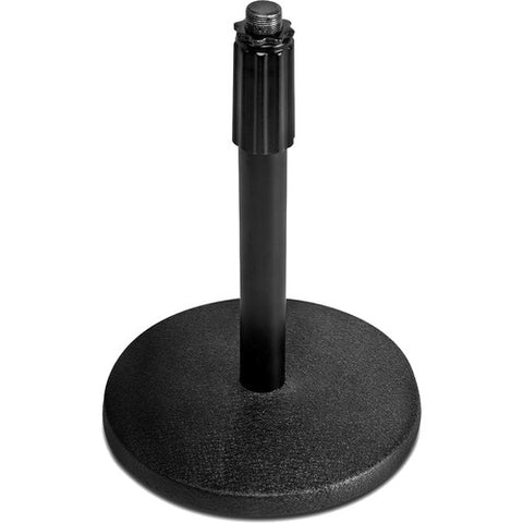 On-Stage DS7200B Adjustable Height Desktop Mic Stand (Black)