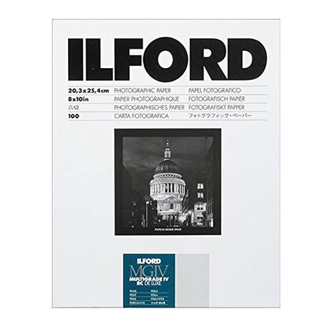 Ilford B&W Paper 8X10 Multigrade IV 100 Pack (Pearl)